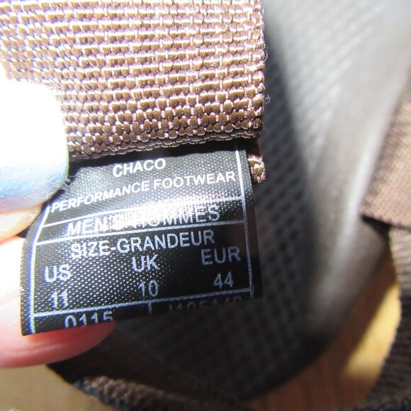 MENS CHACO SANDALS/FESTIVAL/HIKING/SIZE 11/BROWNS! main image 8